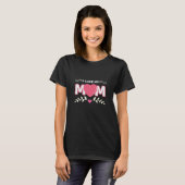 Moeder Kunst Ik hou van mijn moeder T-shirt (Voorkant volledig)