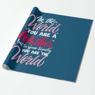 Moeder Kunst Je bent moeder Cadeaupapier