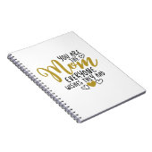 Moeder Kunst Jij bent de moeder die iedereen wil Notitieboek (Rechterzijde)