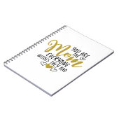 Moeder Kunst Jij bent de moeder die iedereen wil Notitieboek (Linkerzijde)