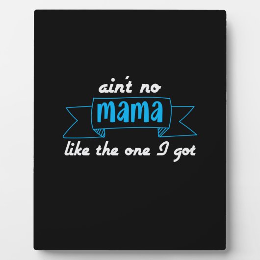 Moeder Kunst mama zoals ik heb. Fotoplaat (Voorkant)