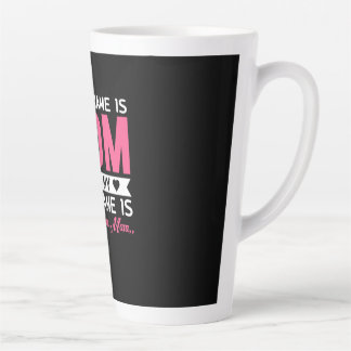 Moeder Kunst Mijn bijnaam is mam Latte Mok