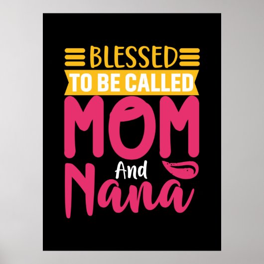Moeder Kunst Moeder En Nana Poster (Voorkant)