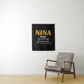 Moeder Kunst Nina Definitie Wandkleed (In situ)