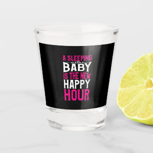 Moeder Kunst Slaapende Baby is het nieuwe gelukkig Shot Glas