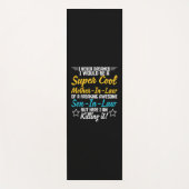 Moeder Kunst Super Cool Moeder in Wet Yogamat (Voorkant)