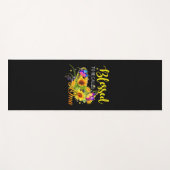 Moeder Kunst zonder kop oma Sunflower genoemd Yogamat (Voorkant (horizontaal))