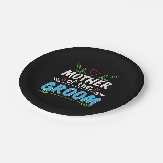 Moeder Kunstmoeder van de moeder Papieren Bordje (Gekanteld)