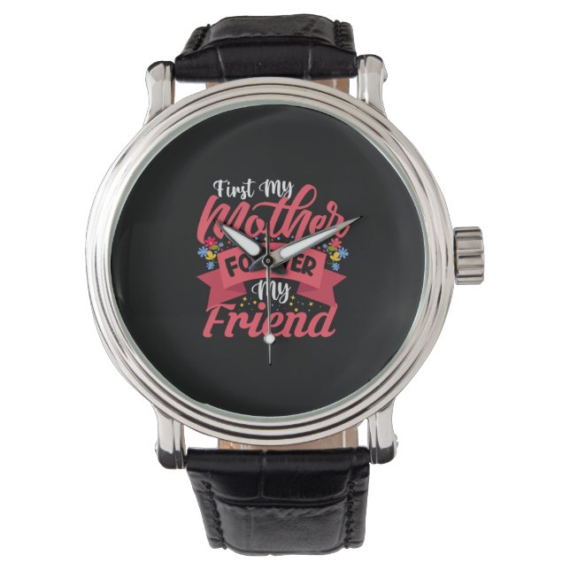 Moeder Kunstmoeder voor altijd Mijn vriend Horloge (Voorkant)