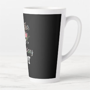 Moeder Kunsttante van een jongen van een verjaarda Latte Mok