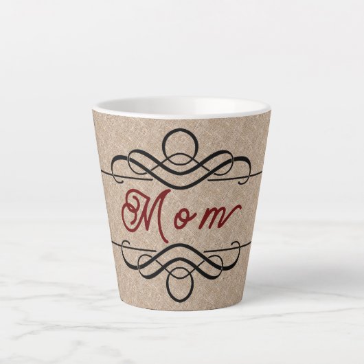 moeder latte mok (Voorkant)