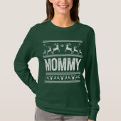 Moeder lelijke kerst sweater t-shirt (Voorkant)