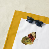 Moeder leven bloemenvlinder strandlaken (In situ)