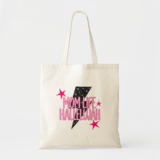 Moeder Leven Halleluja Heet Roze Zomer Tote Bag