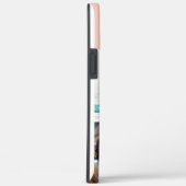 Moeder Leven is het Beste Leven 4 Foto Initialen P Case-Mate iPhone Case (Achterkant / Rechts)