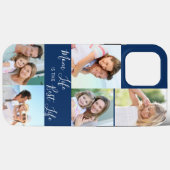 Moeder Leven is het Beste Leven 5 Foto Collage Bla Case-Mate iPhone Case (Achterkant (horizontaal))