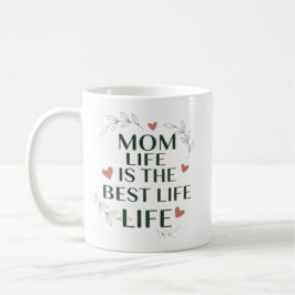 Moeder Leven Is Het Beste Leven Mok | Bloemhart Mo