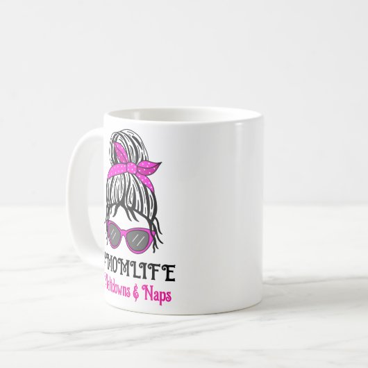 Moeder leven | Meltdowns en Naps Koffiemok (Voorkant links)