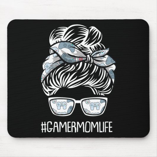 Moeder Leven Moeders-dag Gaming Video-game Control Muismat (Voorkant)