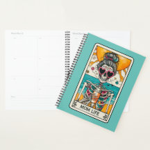 Moeder Leven Skelet Tarot Kaart Planner