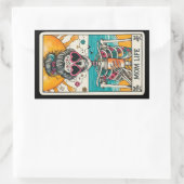 Moeder Leven Skelet Tarot Kaart Stickers (Tas)