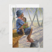 Moeder liefde 2003 briefkaart (Voorkant / Achterkant)