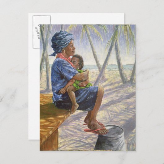 Moeder liefde 2003 briefkaart (Voorkant / Achterkant)