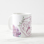 Moeder Liefde Modern Design Koffiemok (Voorkant links)