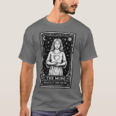 Moeder Liefde Tarotkaart Hemelse Kunst Hart Moeder T-shirt (Voorkant)