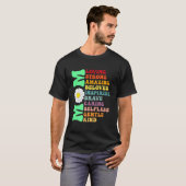 Moeder Liefhebbend Sterk Geweldig Beste Moeder Ooi T-shirt (Voorkant volledig)
