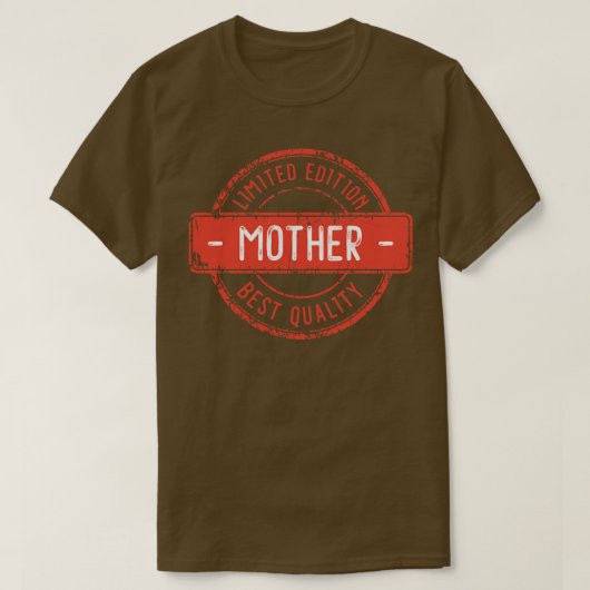 Moeder Limited Edition Retro Best Quality T-shirt (Design voorkant)
