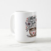 Moeder Loopt Op Liefde Koffiemok (Voorkant links)