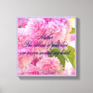Moeder Love Stretted Canvas Print
