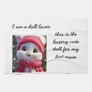 Moeder Luxe Schattige Doll Sjabloon Keuken Handdoe Theedoek