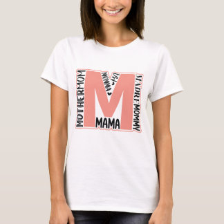 MOEDER MA MAMA MOM MOMMY MOEDER MOM T-SHIRT