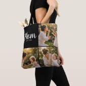 Moeder maakte drie fotoherinneringscollage tote bag (Dichtbij)