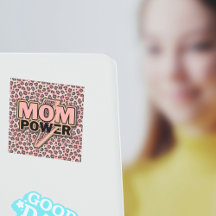 Moeder Macht Roze Luipaard Print