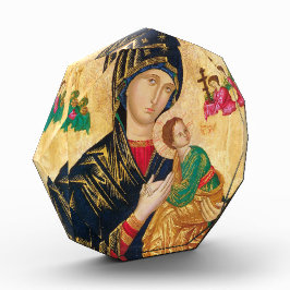 Moeder Madonna van Perpetual Help Jezus Fotoblokken