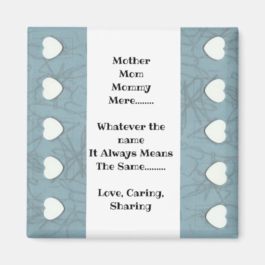 Moeder Magneet (Voorkant)