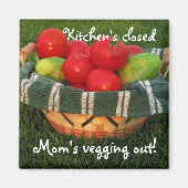 Moeder Magnet-Mam Kitchen Magnet, Moederdag Magneet (Voorkant)