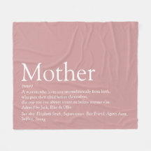 Moeder Mam Moeder Definitie Stof Roze Roze