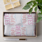 Moeder, Mam, Supermom, Grootste, Liefde, Kracht Tissuepapier (Geschenk)