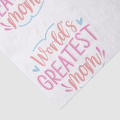 Moeder, Mam, Supermom, Grootste, Liefde, Kracht Tissuepapier (Detail)