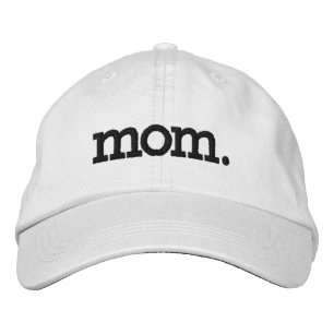 Moeder mama Black Geborduurde Pet