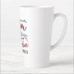 Moeder mama en oma Birthday Latte Mok<br><div class="desc">Moeder mama en oma Birthday</div>