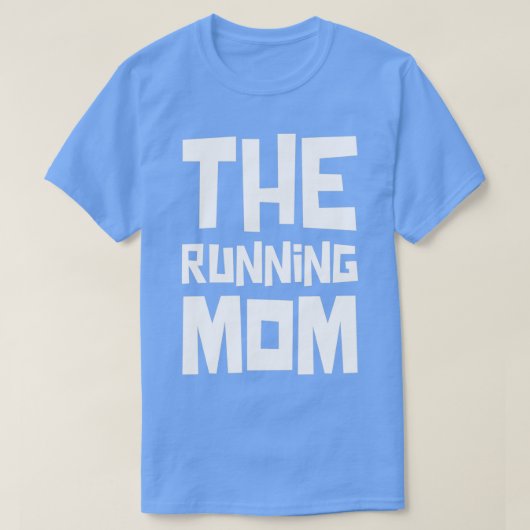 Moeder mama Jogging Jogger Runner run Marathon T-shirt (Design voorkant)