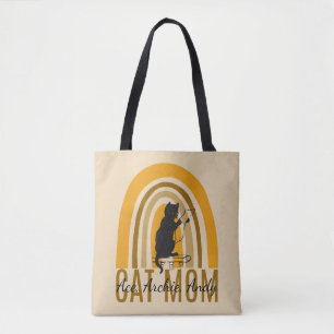 moeder mama kattennamen personaliseren tote bag