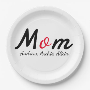 moeder mama kind namen personaliseren aangepast papieren bordje
