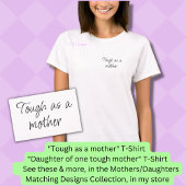 Moeder, mama Meisje Matching T-Shirt