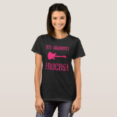 Moeder Mama Mijn Mama Rocks Valentijn dag Moeder’ T-shirt (Voorkant volledig)